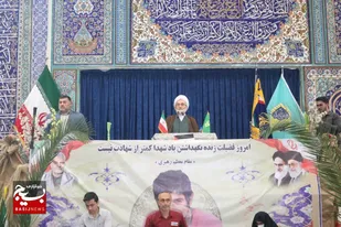 جوانان انقلابی ایران اسلامی با منش مقاومت و ایستادگی الگوی جوانان فلسطینی
