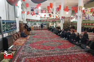 برگزاری مراسم شهادت امام موسی کاظم (ع) در روستای فیض&zwnj;آباد