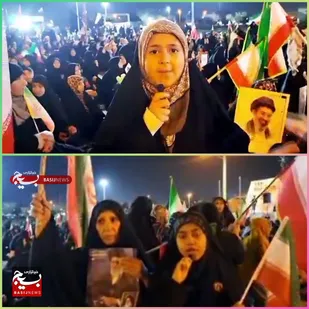 تجدید میثاق نوجوانان و جوانان هندیجان با رهبر شهید و شهدای مدافع وطن