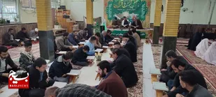 جزء خوانی قرآن مجید در شهر چلیچه