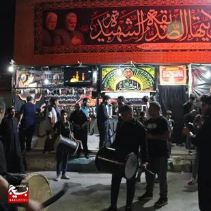 فرمانده قرارگاه کربلا جنوب غرب میهمان موکب عشاق الزهرا (س) اهواز