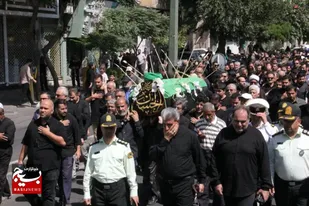 قافله بزرگ عزاداری ۲۸ صفر نیروهای مسلح استان قزوین