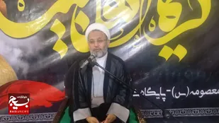 برگزاری مراسم عزاداری شهادت حضرت معصومه (س) توسط حوزه حضرت رسول (ص) ناحیه مسجدسلیمان