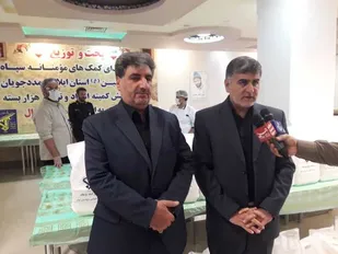 توزیع ۱۰ هزار پُرس غذای گرم و یک هزار بسته معیشتی توسط سپاه امیرالمومنین(ع) در بین مددجویان کمیته امداد