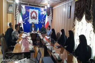 برگزاری جلسه هماهنگی امور بانوان ادارات در شهرستان فامنین