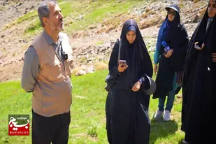 بازدید خبرنگاران استان همدان از پروژه آبرسانی روستای ارزانفود