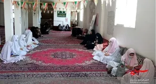 جشن دهه امامت و ولایت در پایگاه مقاومت بسیج ریحانه النبی بجنورد