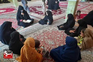 به مناسبت سالروز شهادت حضرت فاطمه زهرا سلام الله علیها صورت پذیرفت