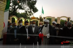 رونمایی از یادمان شهدای گمنام پارک مردم همدان