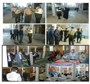 خدمت رسانی بسیج جامعه پزشکی در شهرکرد و سامان