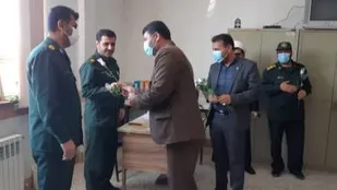 دیدار مسئولین شهرستان لردگان با پاسداران سپاه ناحیه لردگان
