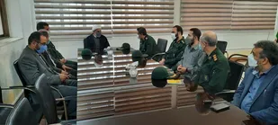 بازدید مسوول دفتر نمایندگی ولی&zwnj;فقیه سپاه قدس گیلان از زندان لاکان