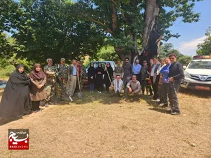 برگزاری رزمایش اطفا حریق به یاد جنگلبان شهید استان کردستان در شاهرود