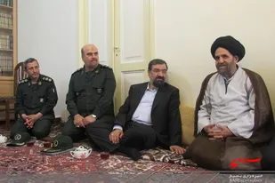 فرشتگان از دل انگیزی لحظات ذکر پدر شهیدان لیلابی در حیرت ماند