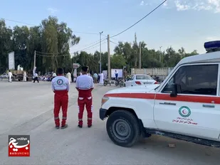 ارائه خدمات امدادی به بیش از ۱۶۰۰ خوزستانی در عید فطر