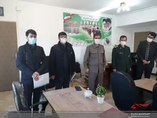 تجلیل از گروه جهادی کانون بسیج فر هنگیان سپاه مانه وسملقان