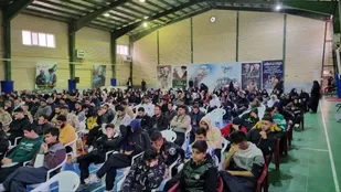 گردهمایی بزرگ بسیجیان پاوه برگزار شد