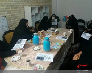 کارگاه مباحثه کتاب در پایگاه معراج