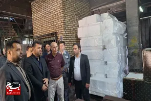 بازدید فرماندار کبودراهنگ از شرکت الوان ثابت