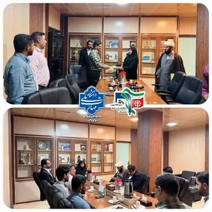 مراسم  تکریم  و معارفه مسئول بسیج دانشجویی دانشکده ملی مهارت میناب