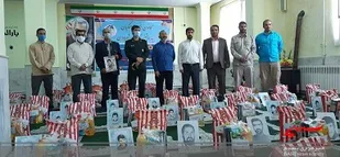 ۱۶۰ بسته معیشتی بین نیازمندان شیروان توزیع شد