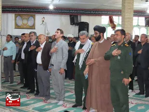 همزمان با سراسر کشور ؛ مراسم چهارمین سالگرد شهادت سردار حاج قاسم سلیمانی در شهرستان باغملک برگزار شد