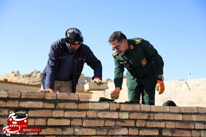 حضور سردار زارع‌کمالی در جمع جهادگران بسیج