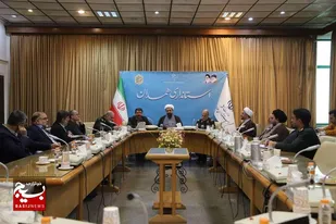 جلسه قرارگاه ملی جهاد تبیین با حضور سردار جوانی در همدان