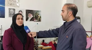 بانوی کار آفرین بسیجی شهرستان آق قلا که چرخ اشتغال ۲۰۰ خانواده را به&zwnj; گردش درآورد