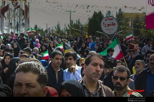 راهپیمایی 22بهمن درکرمان با صلابت هرچه تمام تر برگزارشد