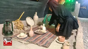 بانویی از سهران که کوچه&zwnj;های ایمان را روشن کرد
