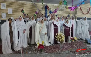 جشن روزه اولی های روستای خروچان برگزار شد / تصویری