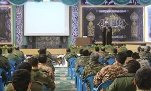 برگزاری جلسه اخلاق در حسینیه لشکر 10 حضرت سیدالشهدا (ع)