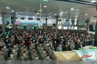 تجمع بزرگ بسیجیان در تویسرکان
