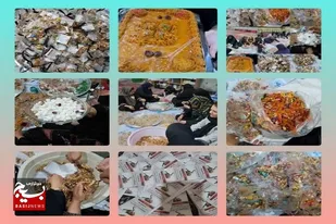 از برپایی مراسم عزاداری تا تهیه آذوقه اربعین در سرخه
