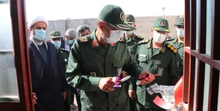 افتتاح کارگاه خیاطی بسیج سازندگی در بندرلنگه