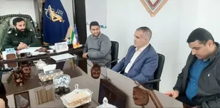 دیدار سرپرست شهرداری پاکدشت با فرمانده سپاه پیشوا