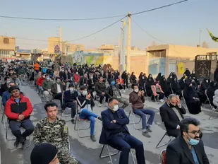 کاروان هنری " روایت حبیب" به جلیل آباد رسید