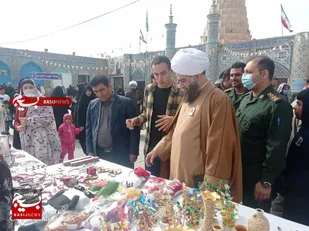 برپایی نمایشگاه اقتصاد مقاومتی کارآفرینان بسیج سازندگی در شوش دانیال