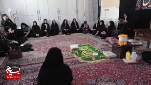برپایی جشن سالگرد ازدواج حضرت  علی (ع) و حضرت فاطمه الزهرا (س) توسط خواهران بسیجی در اهواز