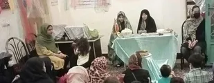 برگزاری جشن دهه کرامت در پایگاه بسیج   الزهرا حوزه حضرت زینب (س) قرچک
