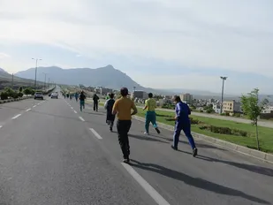 برگزاری مسابقه آمادگی جسمانی کارکنان پایور سپاه ناحیه ملایر