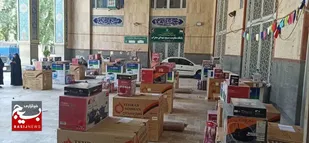 اهداء ۲۲ سری جهیزیه به زوج های جوان در قالب پویش احسانه