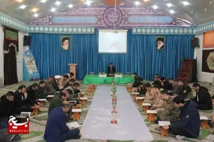 برگزاری محفل انس با قرآن در سپاه شاهرود