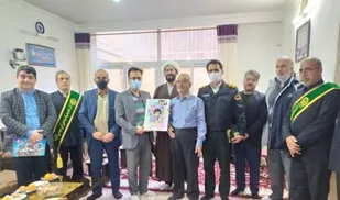 دیدار و تکریم چند خانواده شهید در دولت آباد برخوار