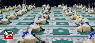 تهیه و توزیع ۱۰۰ بسته معیشتی توسط بسیج مهندسین صنعت کازرون به مناسبت ولادت امام حسن (ع)