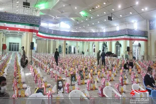 توزیع ۱۰۰۰ بسته اقلام غذایی به همت بسیجیان پایگاه شهید &laquo;نیکبخت&raquo; همدان