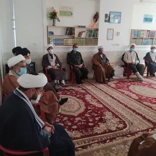دیدار روحانیون هرات با امام جمعه مروست