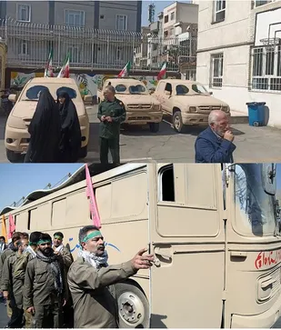 خودروهایی که خاطرات دوران دفاع مقدس را در اذهان زنده می کنند