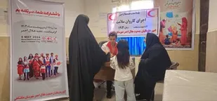 ۱۵۰ نفر از اهالی شهر مهر شهرستان ملکشاهی از خدمات کاروان سلامت بهره مند شدند